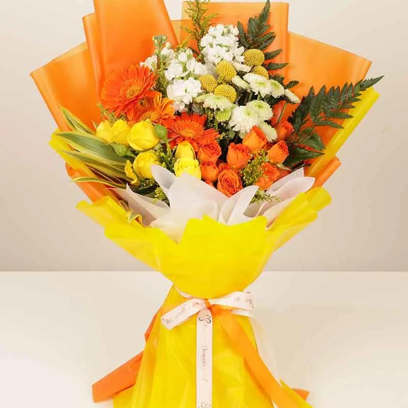 Sparkle Mix Flower Bouquet - Flowers gift from Buy Any Flowers Dubai in Al Quoz Industrial Area 4, Dubai, UAE - image 2