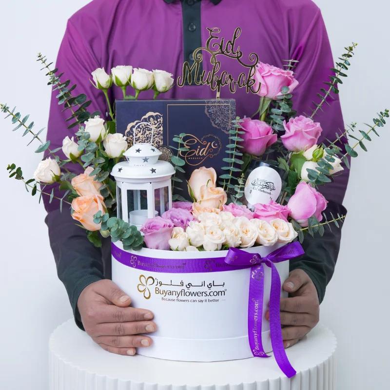 Eid Blossom Radiance Hamper - Gifts gift from Buy Any Flowers Dubai in Al Quoz Industrial Area 4, Dubai, UAE - image 2