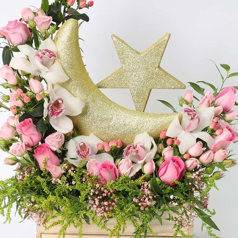 Auspicious Floral Wishes Pink thumbnail 2