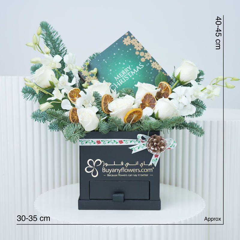 Floral Choco Christmas Wishes Green - Gifts gift from Buy Any Flowers Dubai in Al Quoz Industrial Area 4, Dubai, UAE - image 6