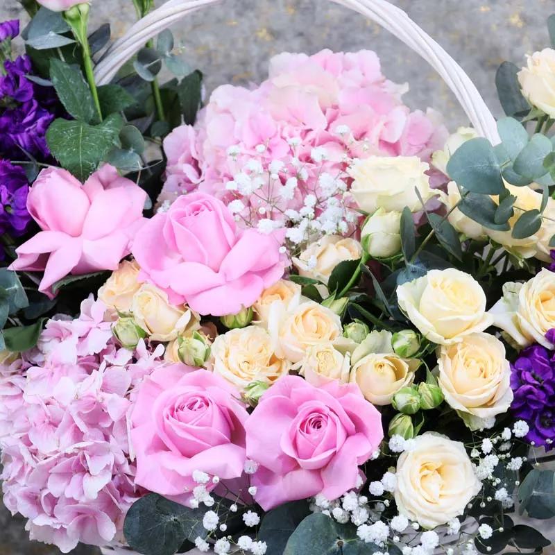 Blossom Harmony Flower Basket thumbnail 3