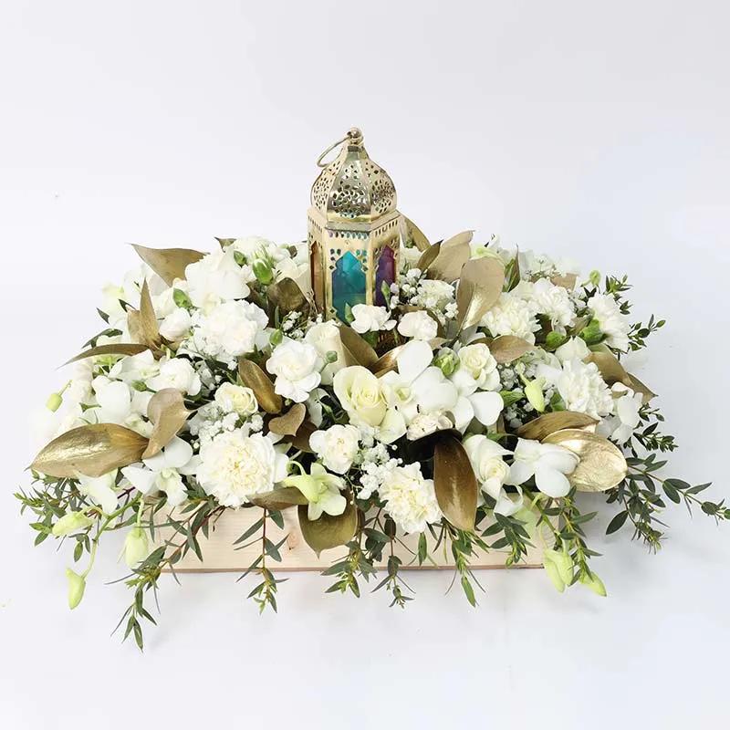 Feast Lantern Table Arrangement thumbnail 1