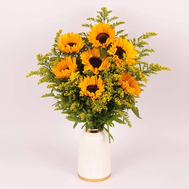 Dawn Sunflower Arrangement thumbnail 1