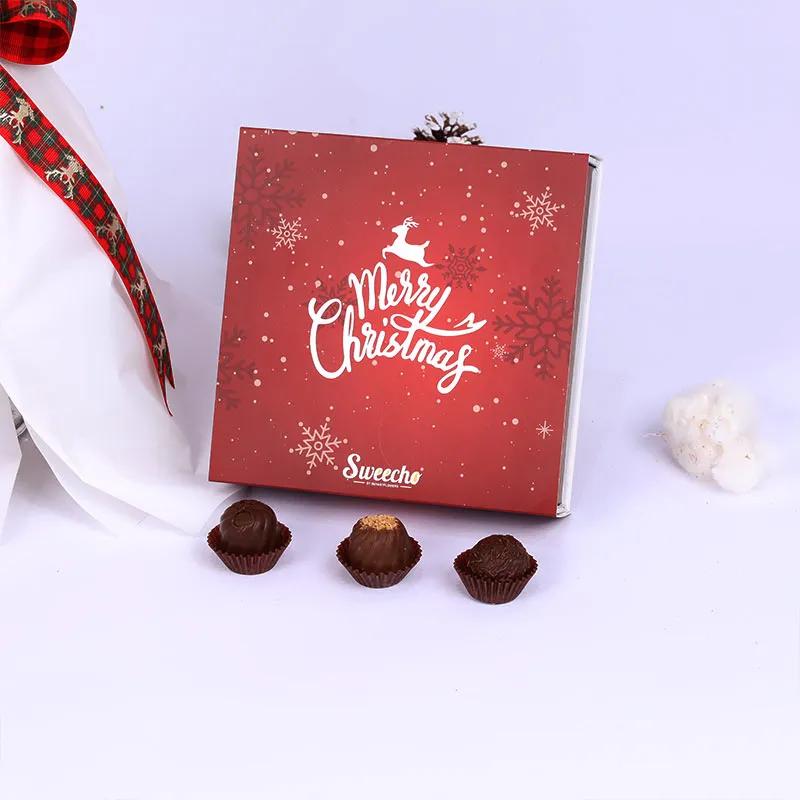 Seasons Greetings Flower Bouquet and Chocolates - Flowers gift from Buy Any Flowers Dubai in Al Quoz Industrial Area 4, Dubai, UAE - image 3