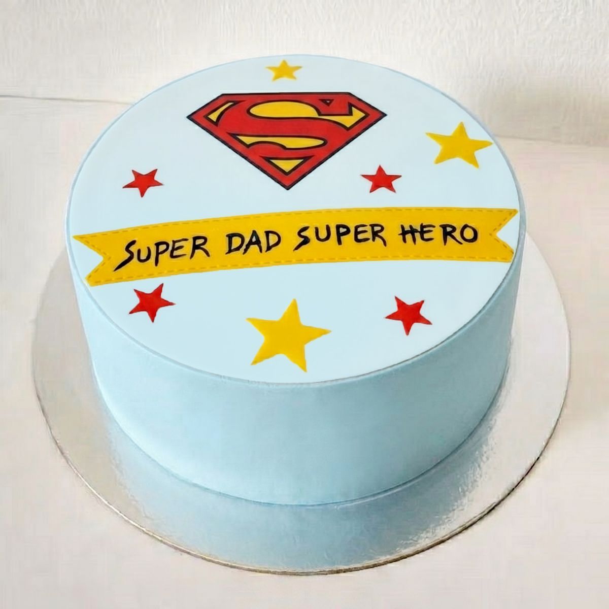 Super Dad Cake 4 Portion - Cakes gift from Buy Any Flowers Dubai in Al Quoz Industrial Area 4, Dubai, UAE