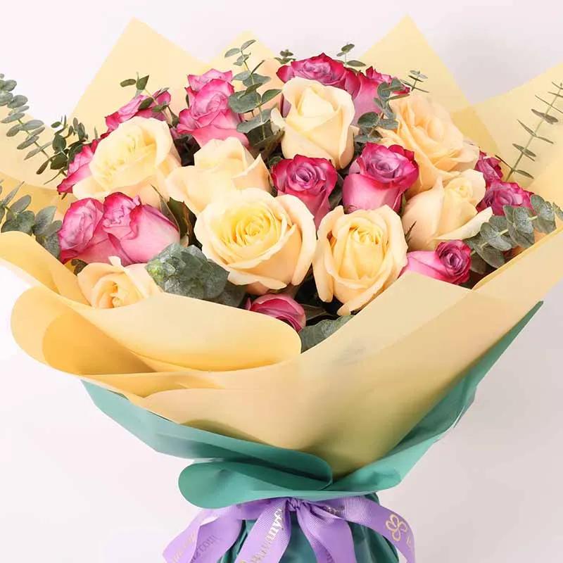 Peachy Dissolve 35 Roses thumbnail 2