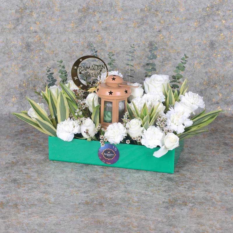 Ramadan Floral Hamper Green thumbnail 2