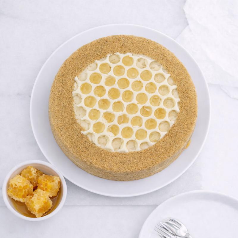 Delicious Honey Cake 4 Portion - Cakes gift from Buy Any Flowers Dubai in Al Quoz Industrial Area 4, Dubai, UAE - image 3