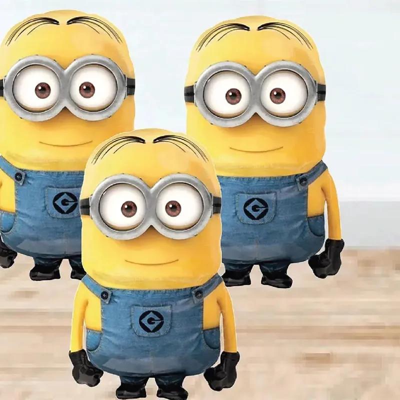 Minion Helium Balloons 3 Pcs thumbnail 3