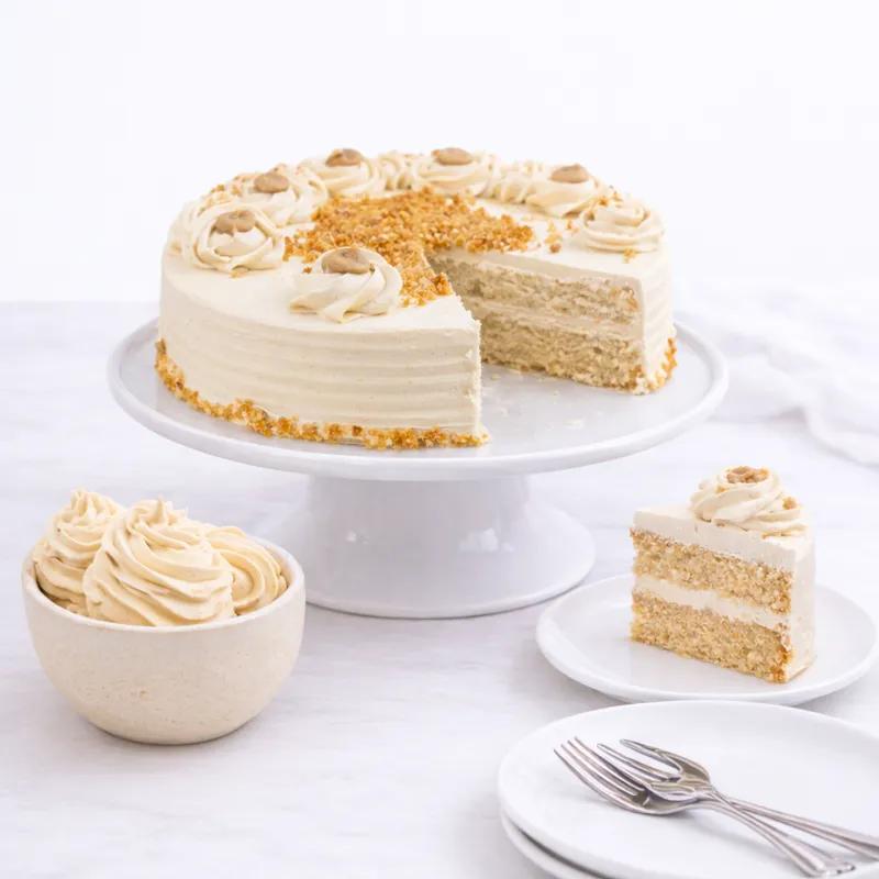 Butterscotch Cake 4 Portion - Cakes gift from Buy Any Flowers Dubai in Al Quoz Industrial Area 4, Dubai, UAE - image 2