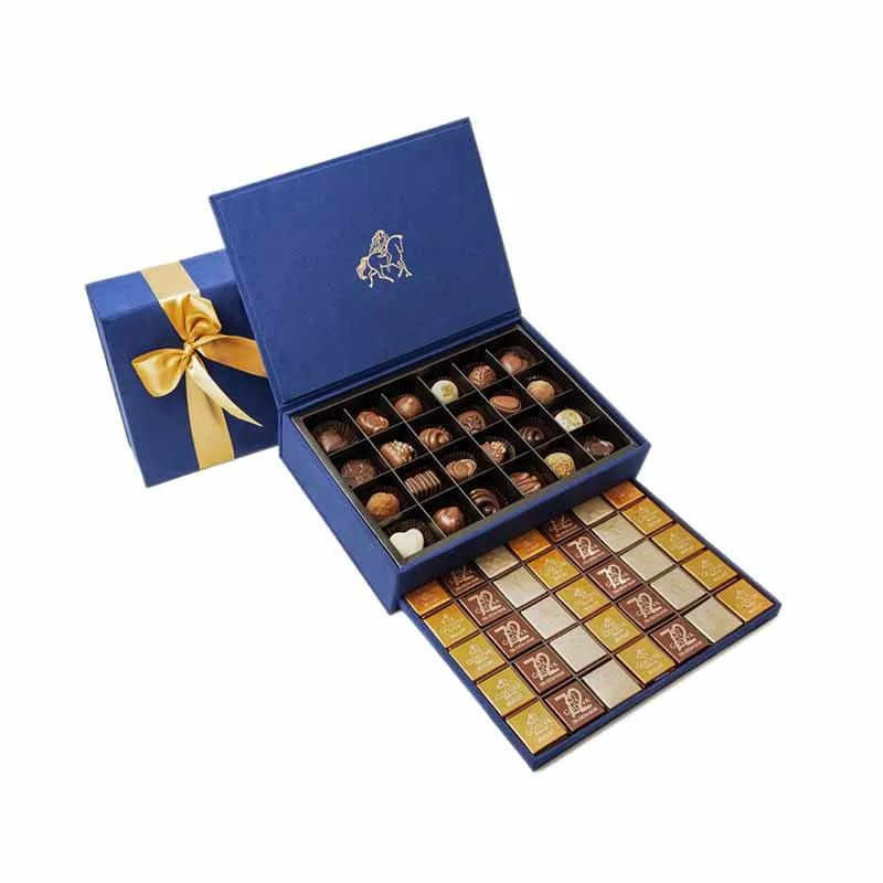 Godiva Royal Gift Box Blue Large 54 Pcs in Dubai