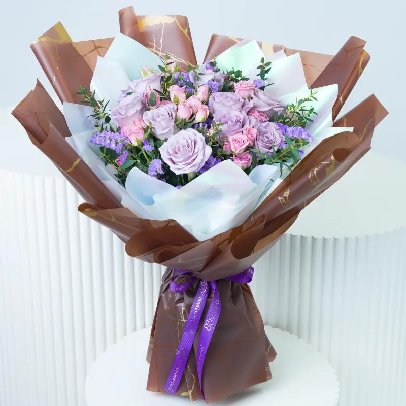 Lavender Blush Bouquet - Flowers gift from Buy Any Flowers Dubai in Al Quoz Industrial Area 4, Dubai, UAE
