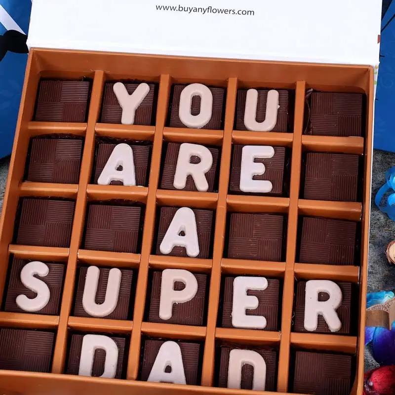 You Are A Super Dad Chocolates By Sweecho thumbnail 3