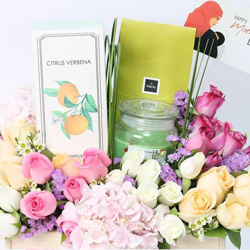 Abundance Flower Hamper for Mothers Day thumbnail 3