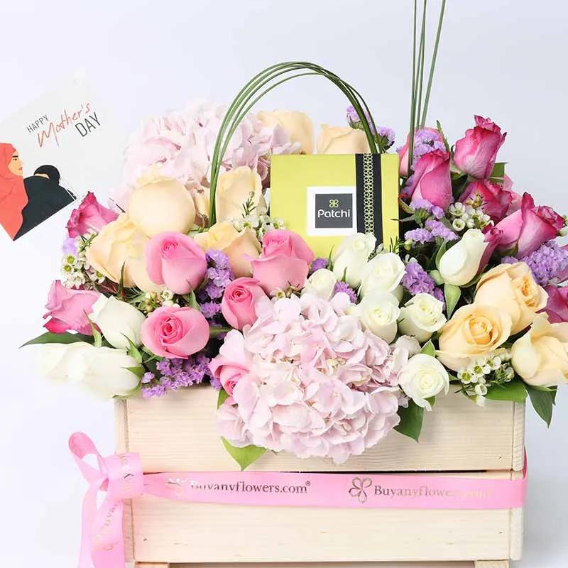 Abundance Mix Flowers and Patchi for Mothers Day thumbnail 2