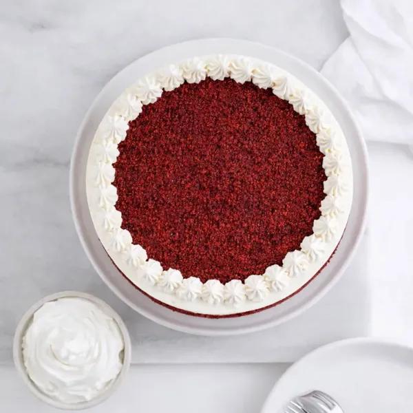 Red Velvet Cake 4 Portion - Cakes gift from Buy Any Flowers Dubai in Al Quoz Industrial Area 4, Dubai, UAE - image 4