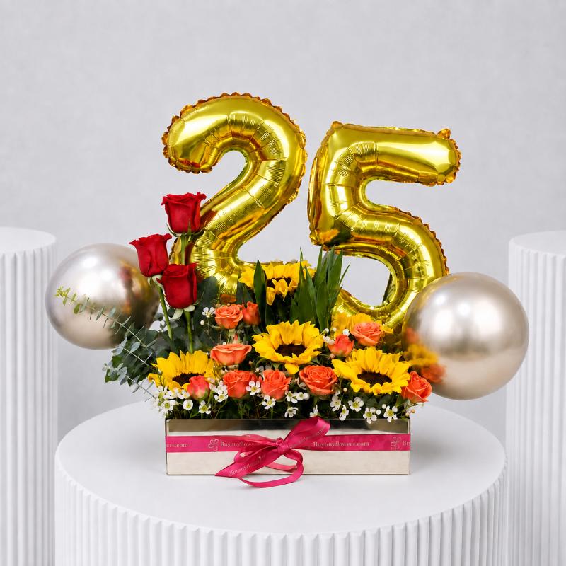 Customize Milestone Flower Arrangement in Dubai