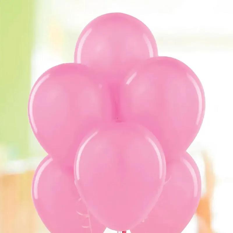 Pink Helium Balloons 10 Pcs thumbnail 3