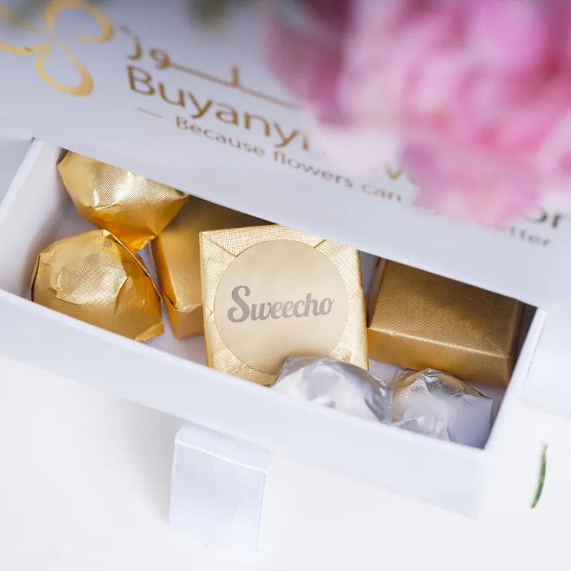Majestic Flower Box with Chocolates - Flowers gift from Buy Any Flowers Dubai in Al Quoz Industrial Area 4, Dubai, UAE - image 3