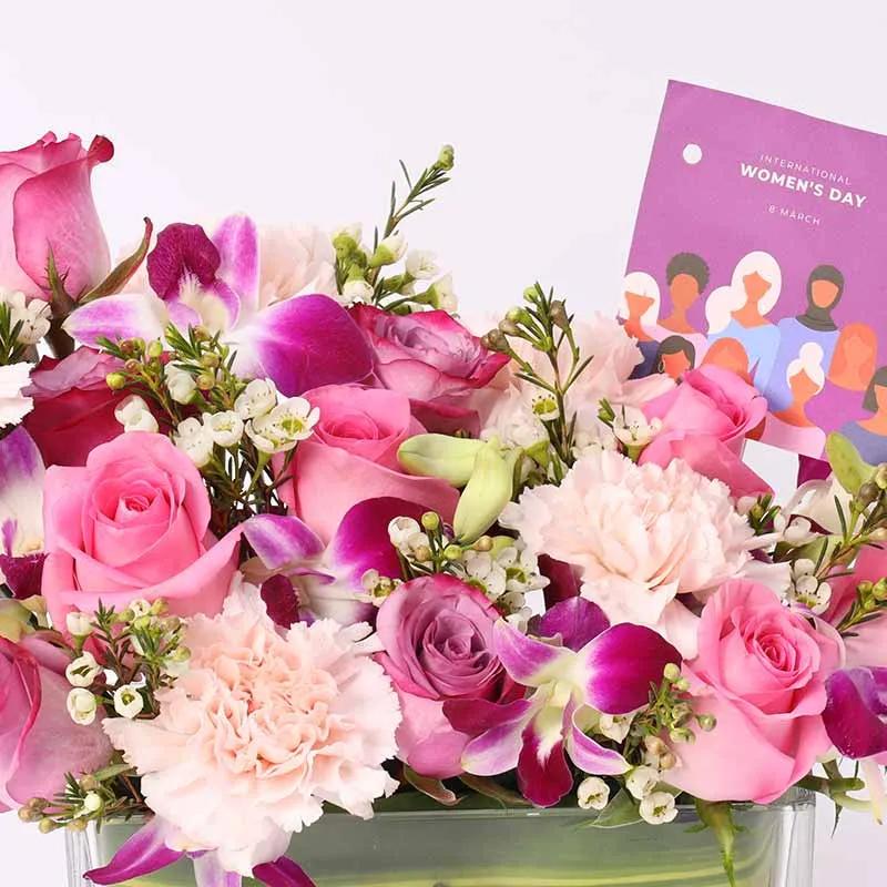 Womens Day Floral Arrangement thumbnail 3
