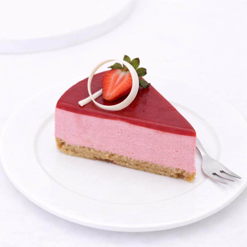 Classic Strawberry Cheesecake 4 Portion - Cakes gift from Buy Any Flowers Dubai in Al Quoz Industrial Area 4, Dubai, UAE - image 4