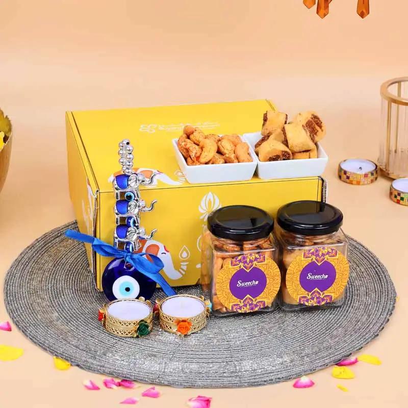 Evil Eye Festive Gift Box - Gifts gift from Buy Any Flowers Dubai in Al Quoz Industrial Area 4, Dubai, UAE