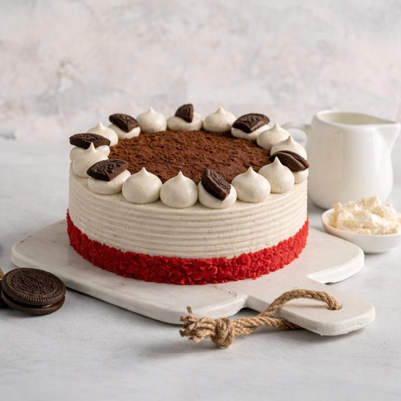 Red Velvet Oreo Cake in Dubai
