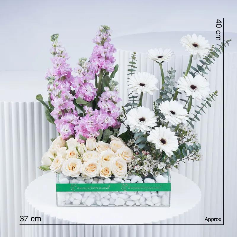 Lavender Ivory Harmony - Flowers gift from Buy Any Flowers Dubai in Al Quoz Industrial Area 4, Dubai, UAE - image 4