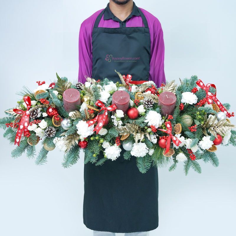 Christmas Celebration Table Centerpiece Large thumbnail 2