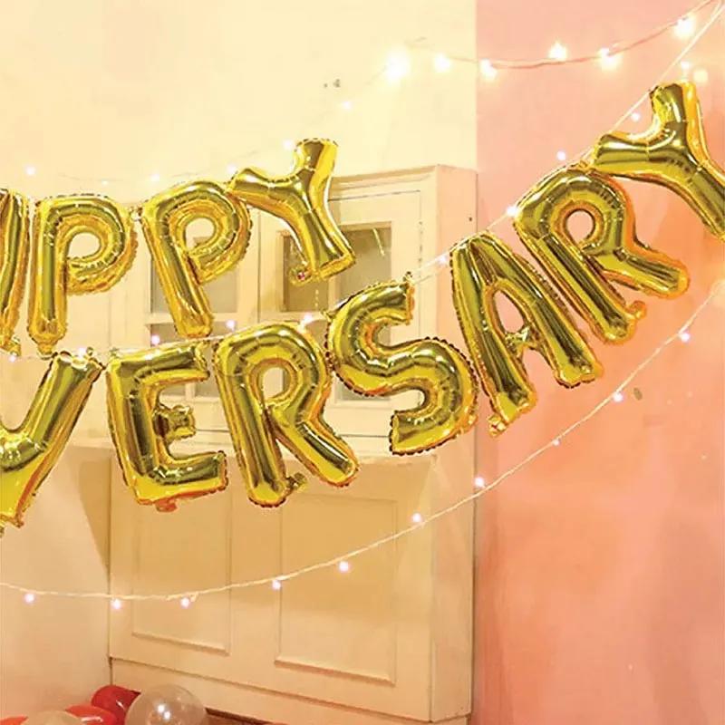Happy Anniversary Letter Balloon thumbnail 3