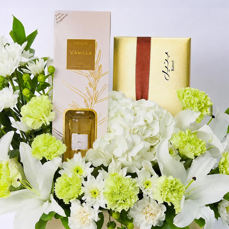 Peaceful Blessings Dates Hamper - Flowers gift from Buy Any Flowers Dubai in Al Quoz Industrial Area 4, Dubai, UAE - image 2