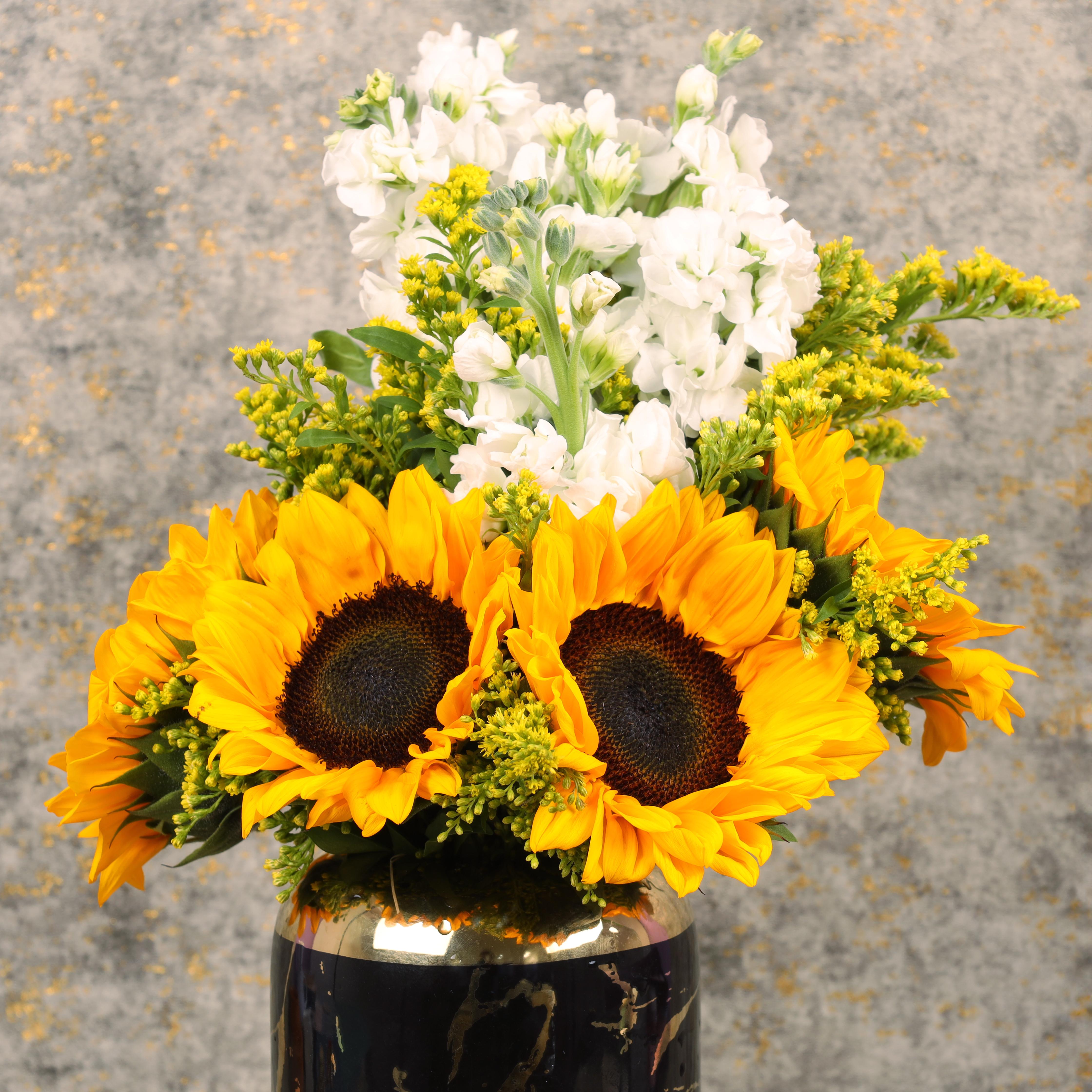 Sunshine Bliss Flower Arrangement - Flowers gift from Buy Any Flowers Dubai in Al Quoz Industrial Area 4, Dubai, UAE - image 2