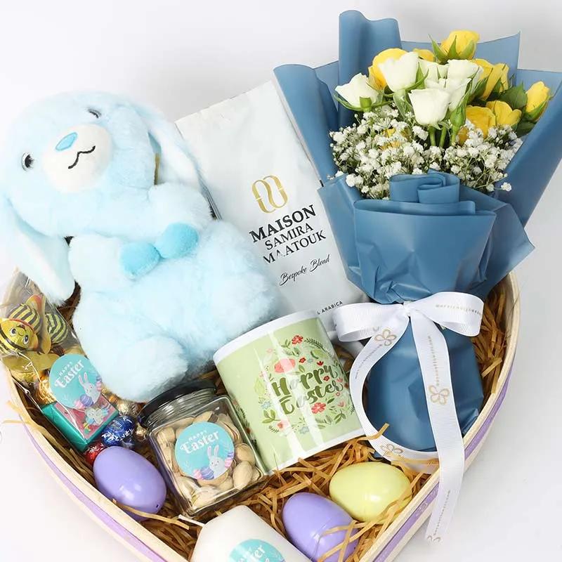 Easter Blessings Coffee with Bunny Hamper thumbnail 2