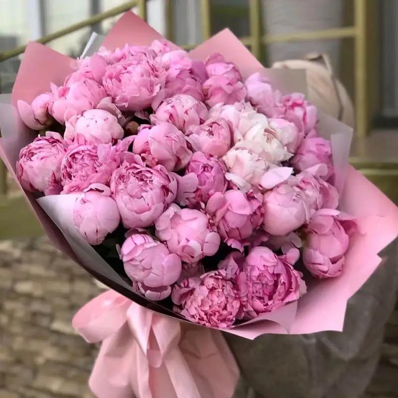 Sweety 31 Pink Peonies Bouquet - Flowers gift from Buy Any Flowers Dubai in Al Quoz Industrial Area 4, Dubai, UAE