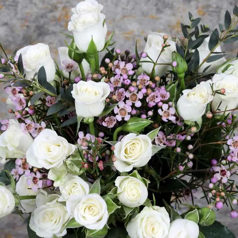 Delicate White Spray Rose Arrangement - Flowers gift from Buy Any Flowers Dubai in Al Quoz Industrial Area 4, Dubai, UAE - image 3