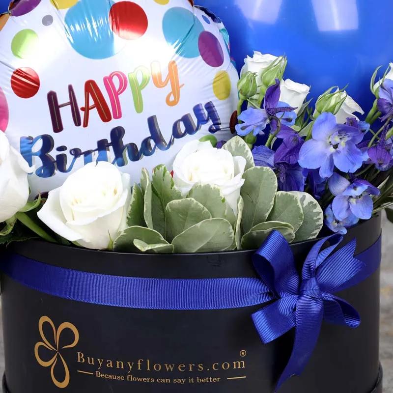 Birthday Balloon and Flower Box thumbnail 3