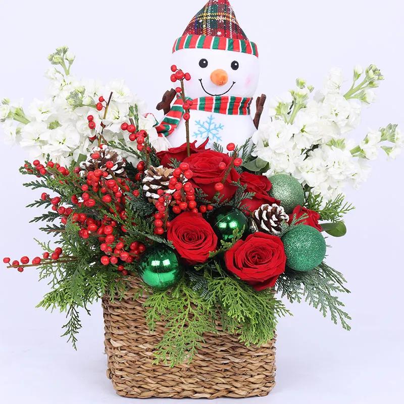 Winter Wishes Flower Basket thumbnail 2