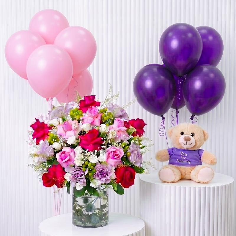 Bloom Flowers Trio - Gift Sets gift from Buy Any Flowers Dubai in Al Quoz Industrial Area 4, Dubai, UAE