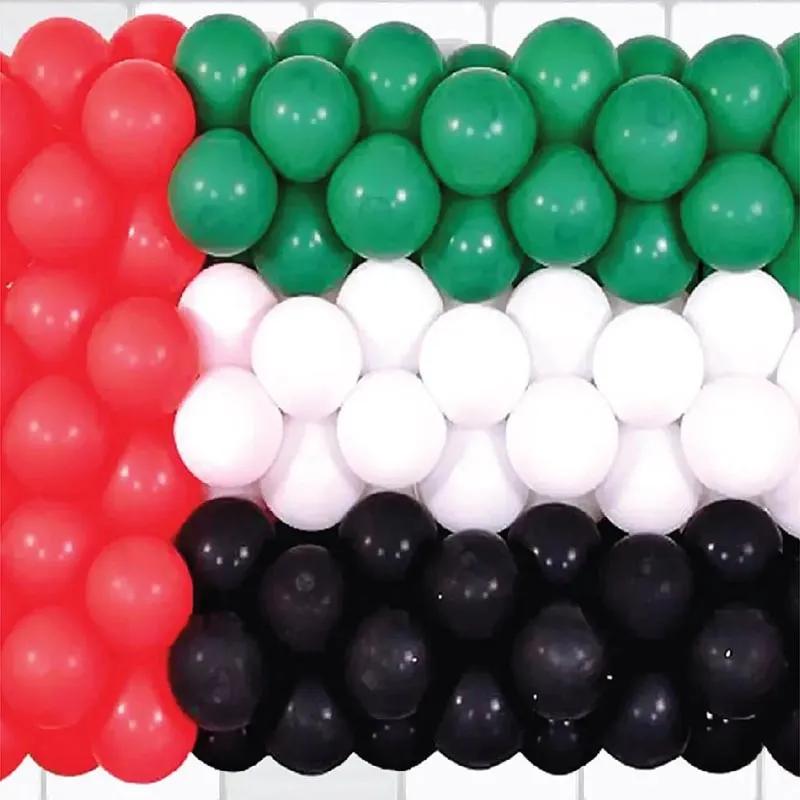 UAE Flag Shape Balloons 100 Pcs - Gifts gift from Buy Any Flowers Dubai in Al Quoz Industrial Area 4, Dubai, UAE - image 3