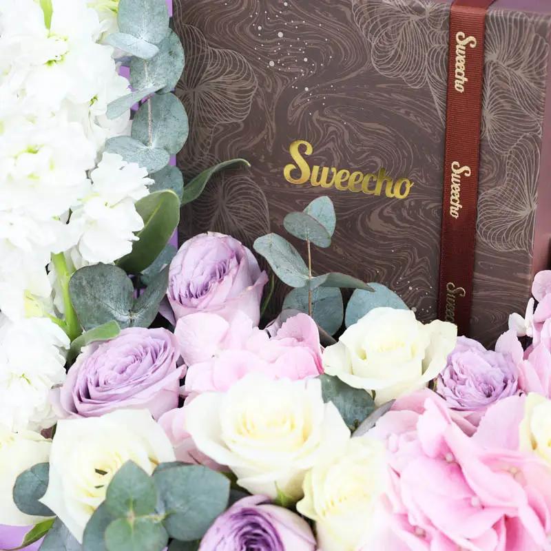 Pastel Chocolate Flower Arrangement thumbnail 3