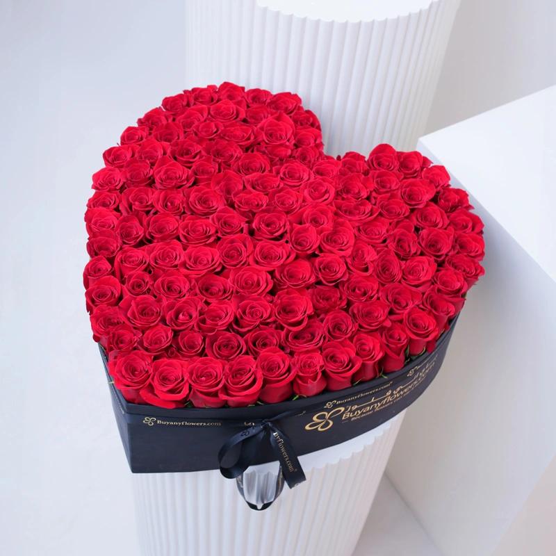 My Big Heart Red Roses Box