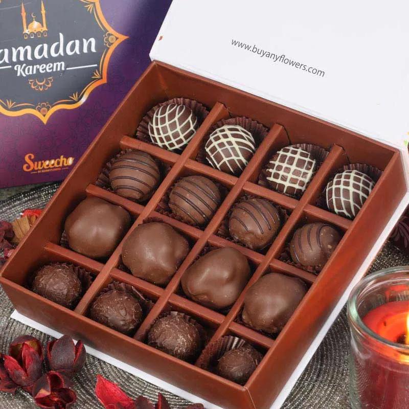 Ramadan Chocolates Truffles By Sweecho 16 Pcs thumbnail 2