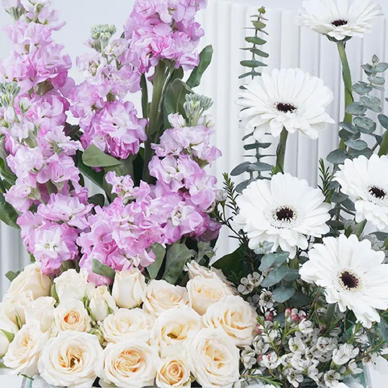 Lavender Ivory Harmony - Flowers gift from Buy Any Flowers Dubai in Al Quoz Industrial Area 4, Dubai, UAE - image 3