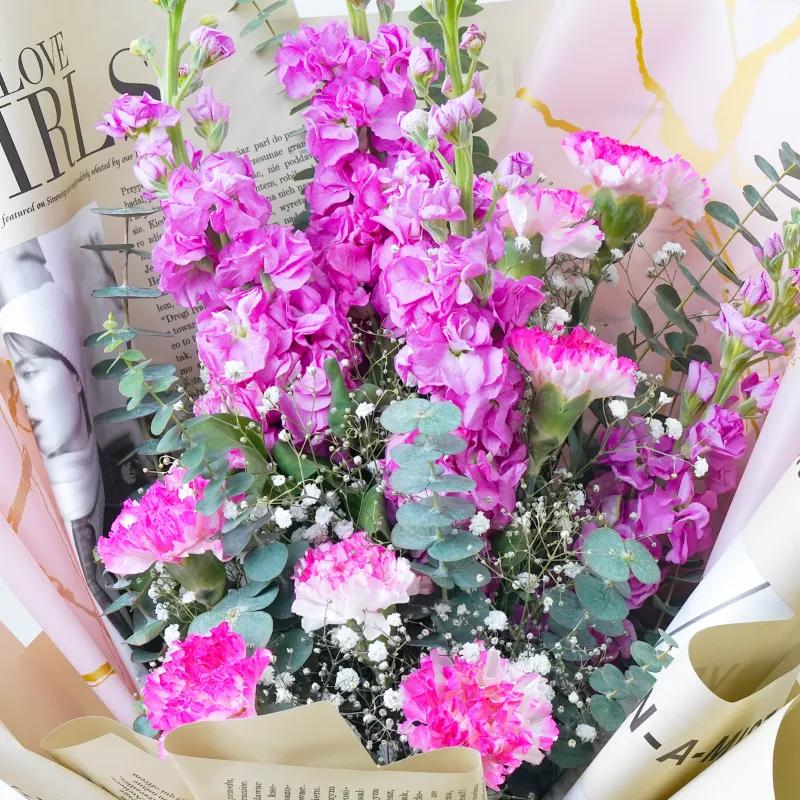 Blushing Pink Bouquet Trio - Gift Sets gift from Buy Any Flowers Dubai in Al Quoz Industrial Area 4, Dubai, UAE - image 2