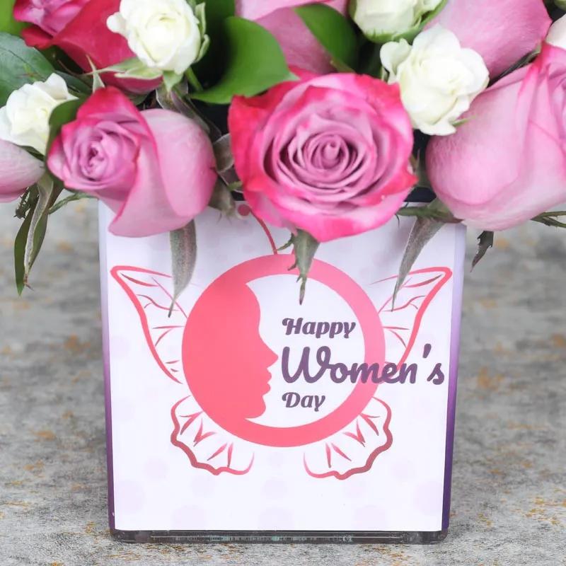 Womens Day Flowers Arrangement - Flowers gift from Buy Any Flowers Dubai in Al Quoz Industrial Area 4, Dubai, UAE - image 4