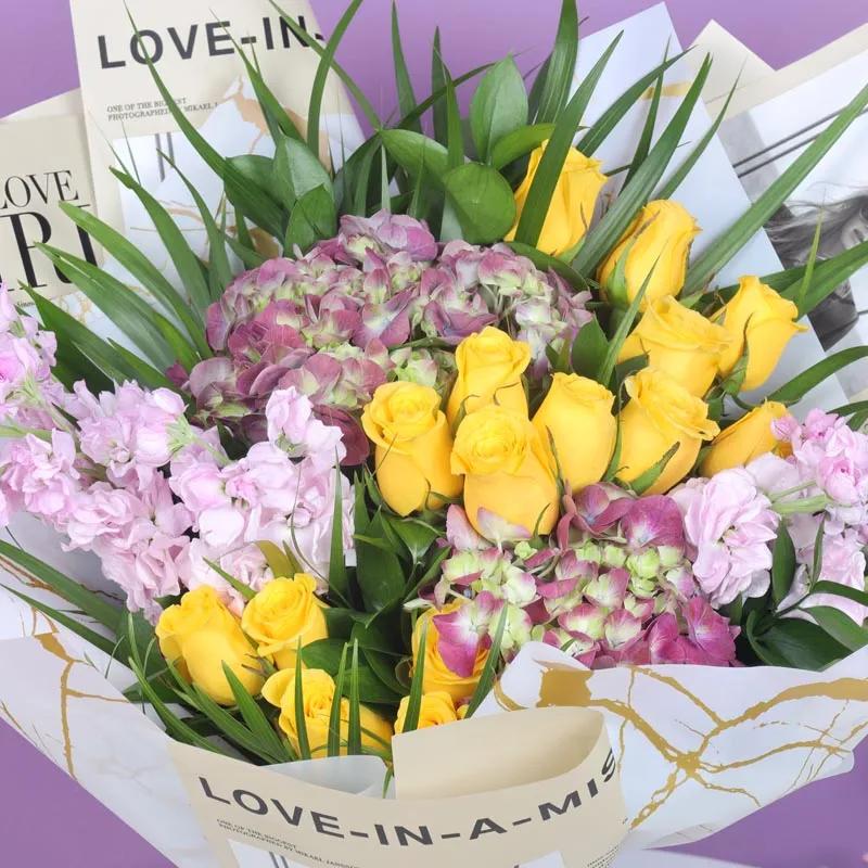 Bright Side Mix Flower Bouquet thumbnail 3