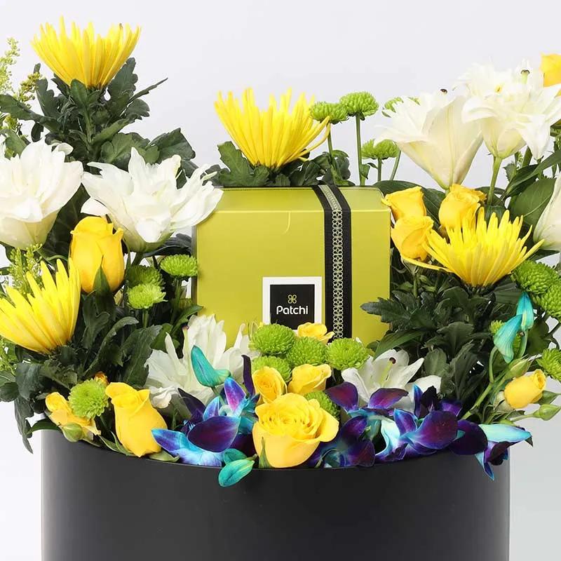 Vivid Floral Patchi Arrangement thumbnail 3