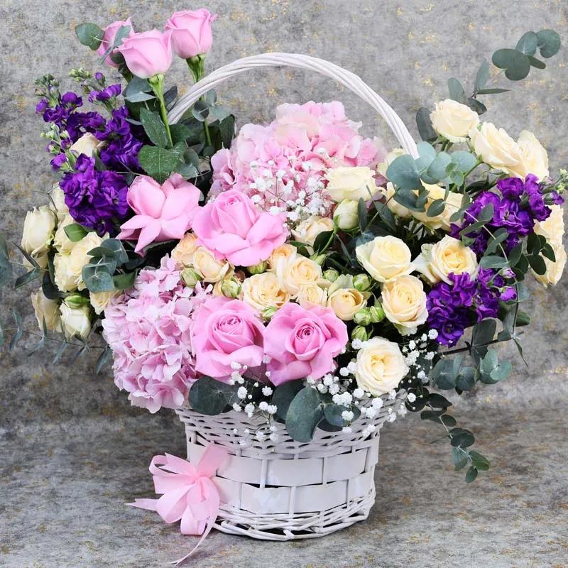 Blossom Harmony Flower Basket thumbnail 2