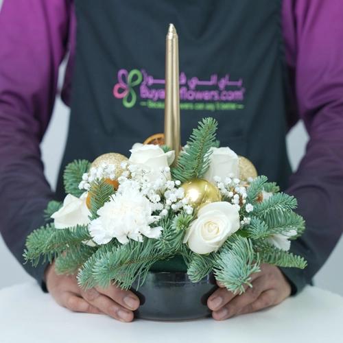 Winter Celebration Centerpiece - Flowers gift from Buy Any Flowers Dubai in Al Quoz Industrial Area 4, Dubai, UAE - image 2