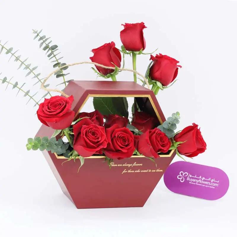 With You 11 Red Roses Box Trio thumbnail 2